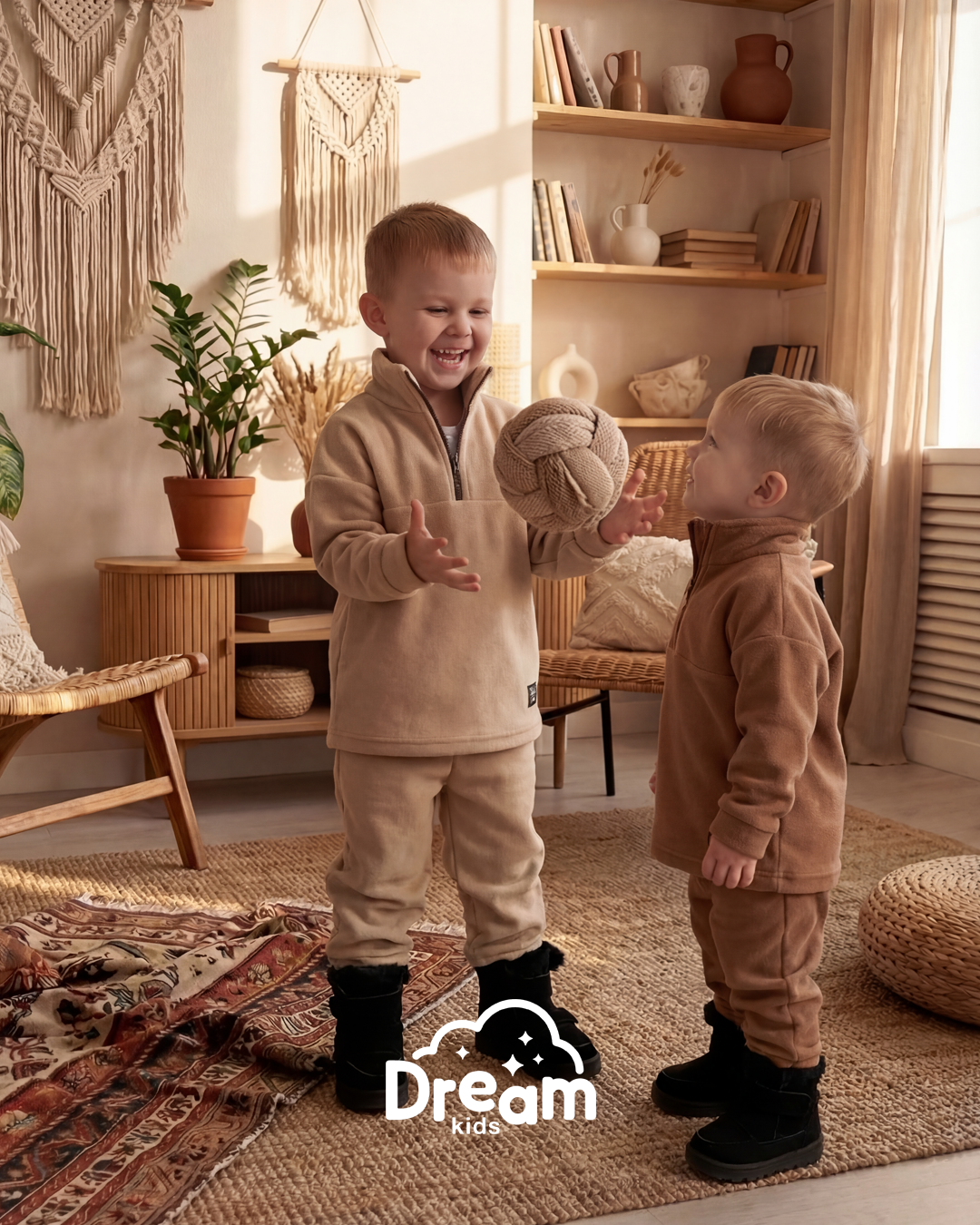 Dečija trenerka - Bež