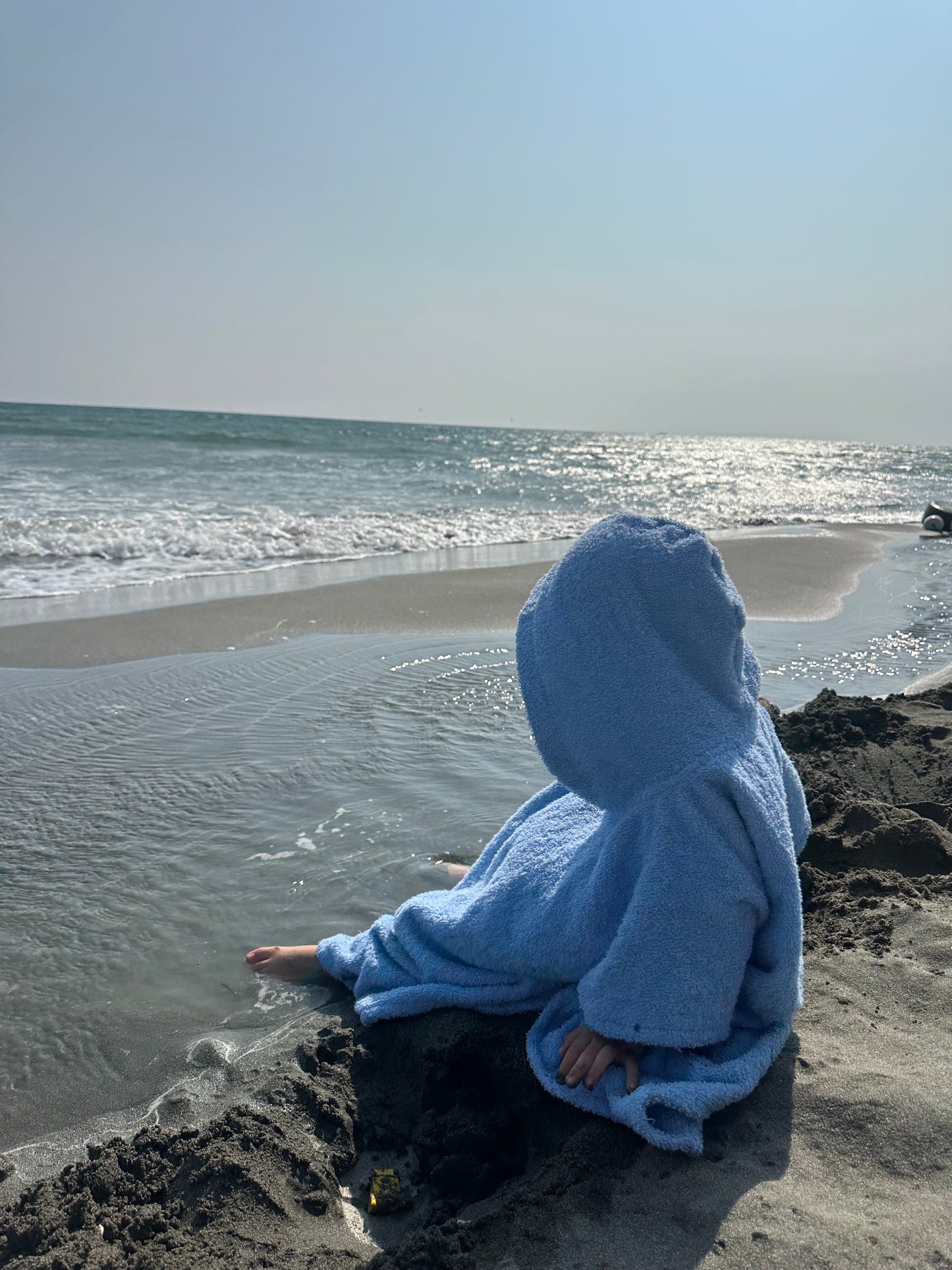 Pončo za plažu - PLAVI