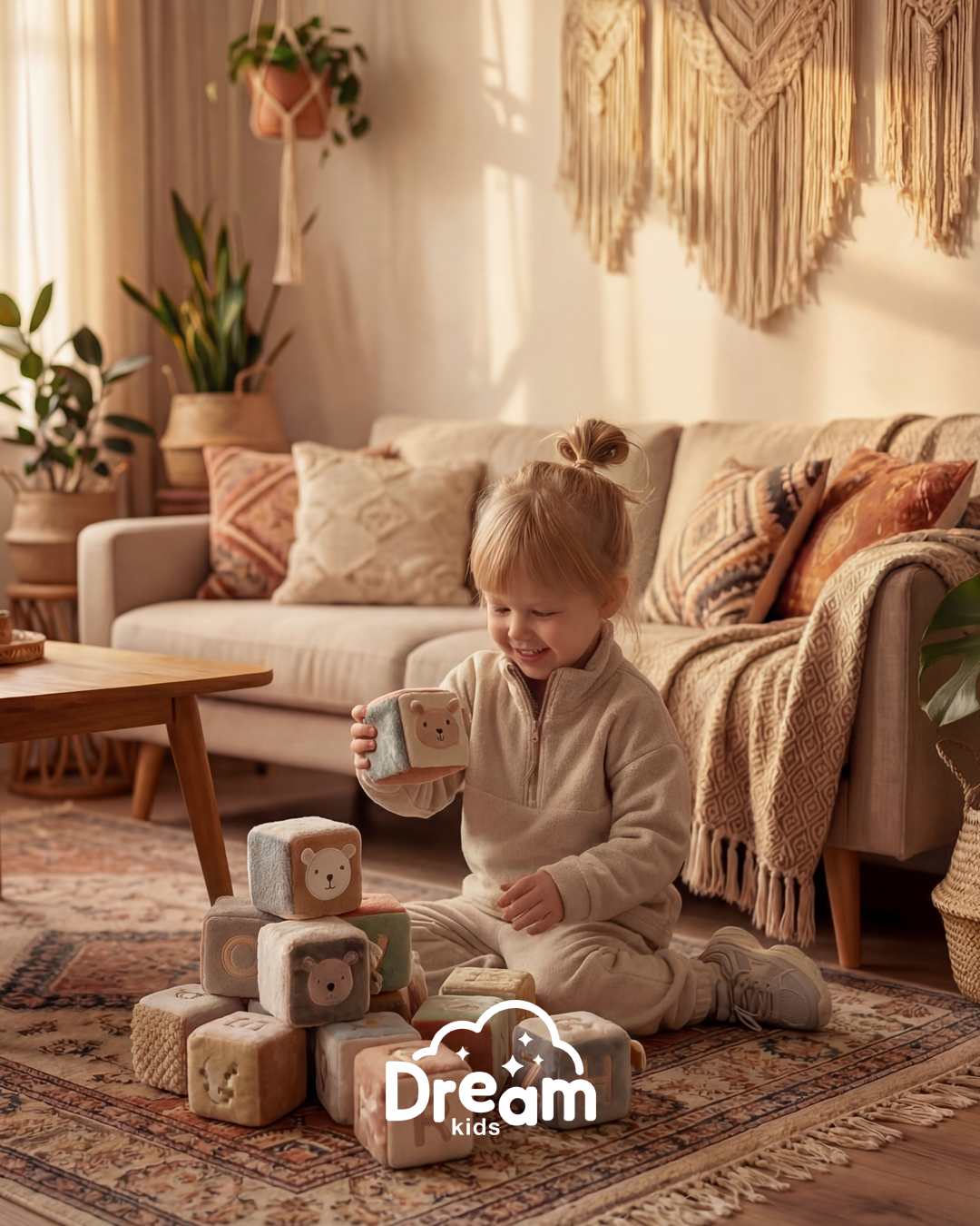 Dečija trenerka - Bež