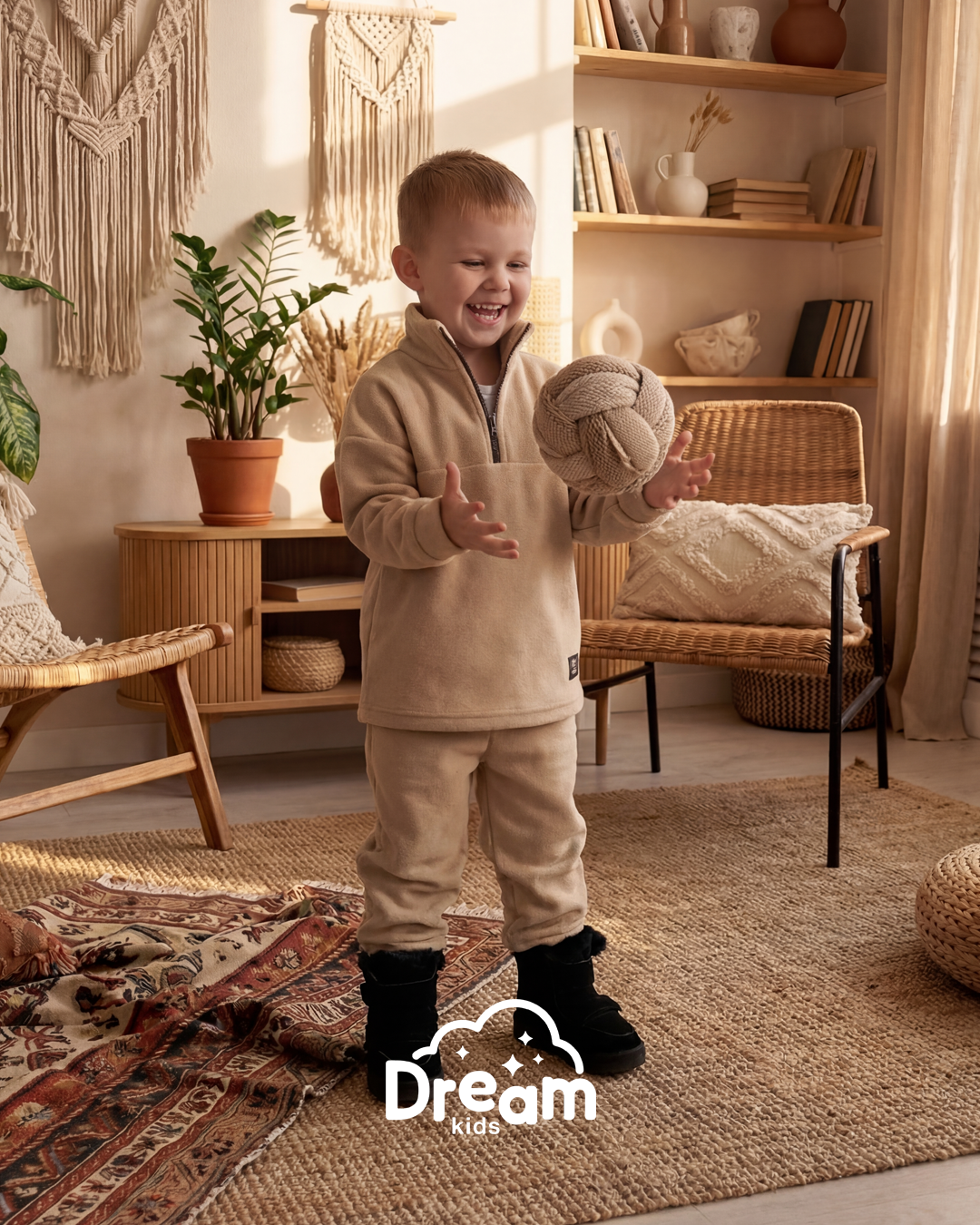 Dečija trenerka - Bež