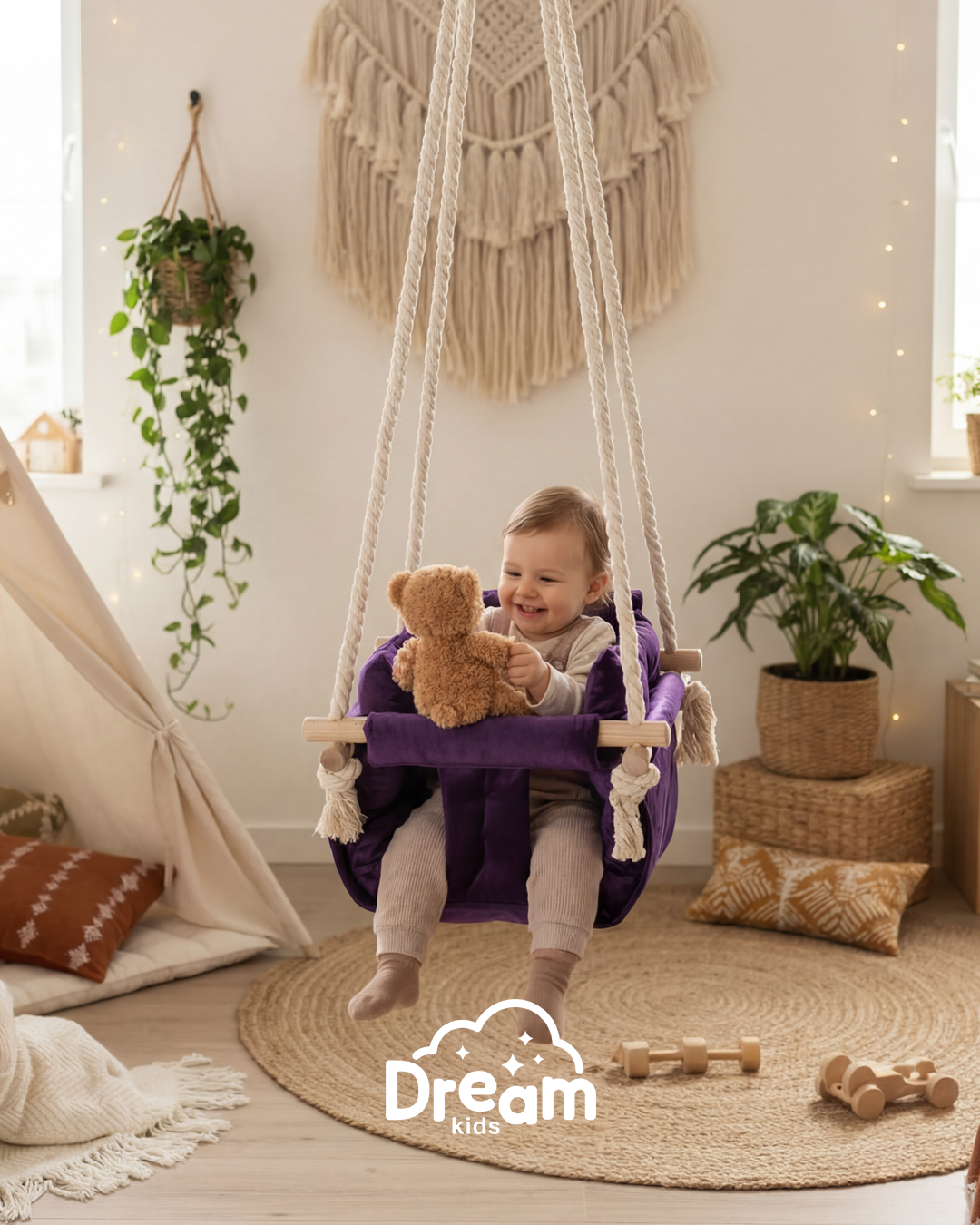 Ljuljaška - LJUBIČASTA